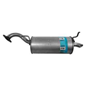 Walker® - Quiet-Flow™ Stainless Steel Round Aluminized Exhaust Muffler and Pipe Assembly