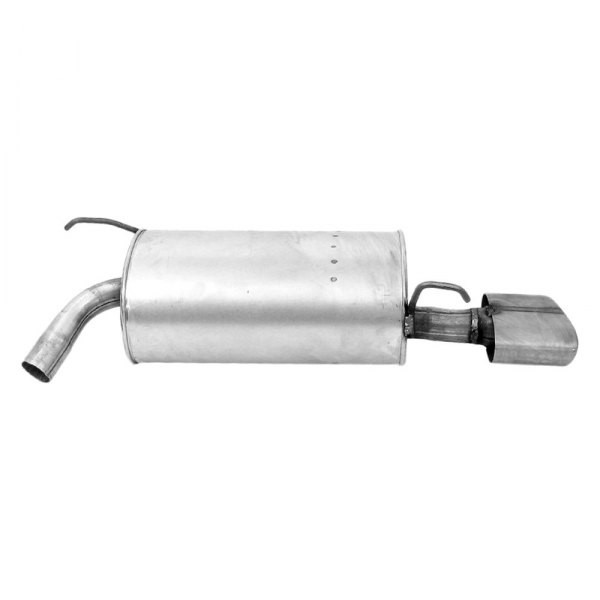Walker® - Quiet-Flow™ Stainless Steel Rear Passenger Side Oval Aluminized Exhaust Muffler and Pipe Assembly