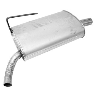 Walker® - Quiet-Flow™ Stainless Steel Oval Aluminized Exhaust Muffler and Pipe Assembly