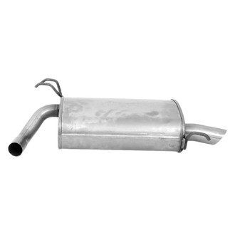 Walker® - Quiet-Flow™ Passenger Side Stainless Steel Oval Aluminized Exhaust Muffler and Pipe Assembly