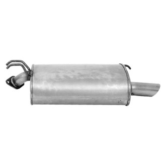 Walker® - Quiet-Flow™ Driver Side Stainless Steel Oval Aluminized Exhaust Muffler and Pipe Assembly