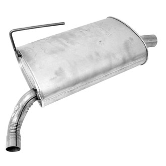 Walker® - Quiet-Flow™ Stainless Steel Oval Aluminized Exhaust Muffler and Pipe Assembly