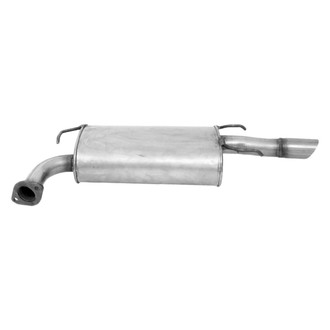 Walker® 53693 - Quiet-Flow™ Stainless Steel Passenger Side Oval Aluminized Exhaust Muffler and Pipe Assembly