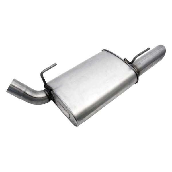 Walker® - Quiet-Flow™ Stainless Steel Driver Side Oval Aluminized Exhaust Muffler and Pipe Assembly
