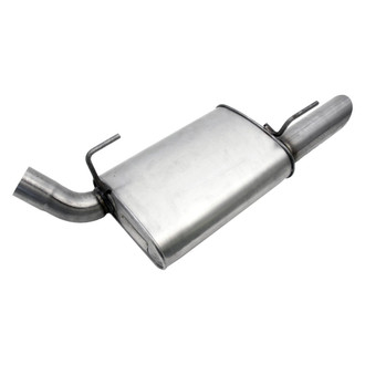 Walker® - Quiet-Flow™ Driver Side Stainless Steel Oval Aluminized Exhaust Muffler and Pipe Assembly