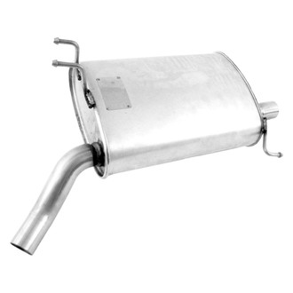 Walker® - Quiet-Flow™ Stainless Steel Oval Aluminized Exhaust Muffler and Pipe Assembly