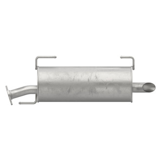 Walker® - Quiet-Flow™ Stainless Steel Round Aluminized Exhaust Muffler and Pipe Assembly