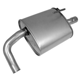 Walker® - Quiet-Flow™ Stainless Steel Oval Aluminized Exhaust Muffler and Pipe Assembly