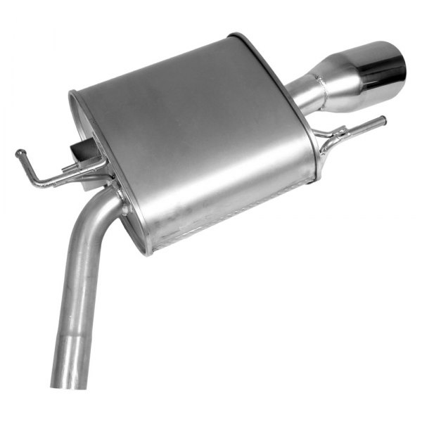 Walker® - Quiet-Flow™ Steel Passenger Side Oval Aluminized Exhaust Muffler and Pipe Assembly
