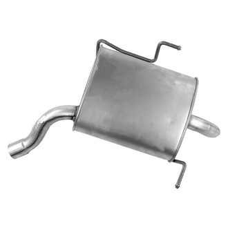 Walker® - Quiet-Flow™ Stainless Steel Oval Bare Exhaust Muffler and Pipe Assembly
