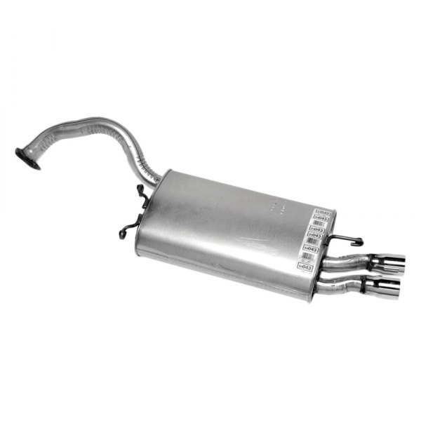 Walker® - Quiet-Flow™ Stainless Steel Oval Aluminized Exhaust Muffler and Pipe Assembly