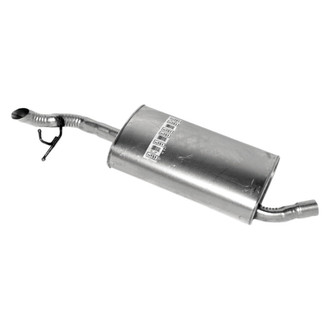 Walker® - Quiet-Flow™ Stainless Steel Passenger Side Oval Aluminized Exhaust Muffler and Pipe Assembly