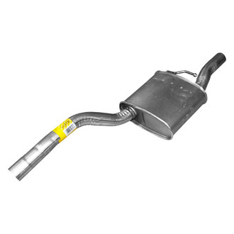 Walker® - Quiet-Flow™ Stainless Steel Rear Oval Aluminized Exhaust Muffler and Pipe Assembly