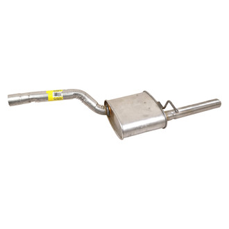 Walker® - Quiet-Flow™ Stainless Steel Rear Oval Aluminized Exhaust Muffler and Pipe Assembly