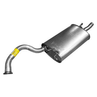 Walker® - Quiet-Flow™ Stainless Steel Oval Aluminized Exhaust Muffler and Pipe Assembly