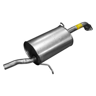 Walker® - Quiet-Flow™ Stainless Steel Oval Aluminized Exhaust Muffler and Pipe Assembly