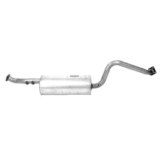 Walker® - Quiet-Flow™ Stainless Steel Oval Aluminized Exhaust Muffler and Pipe Assembly