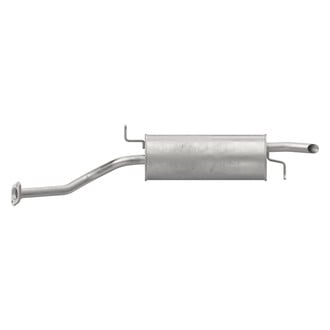 Walker® - Quiet-Flow™ Stainless Steel Round Aluminized Exhaust Muffler and Pipe Assembly