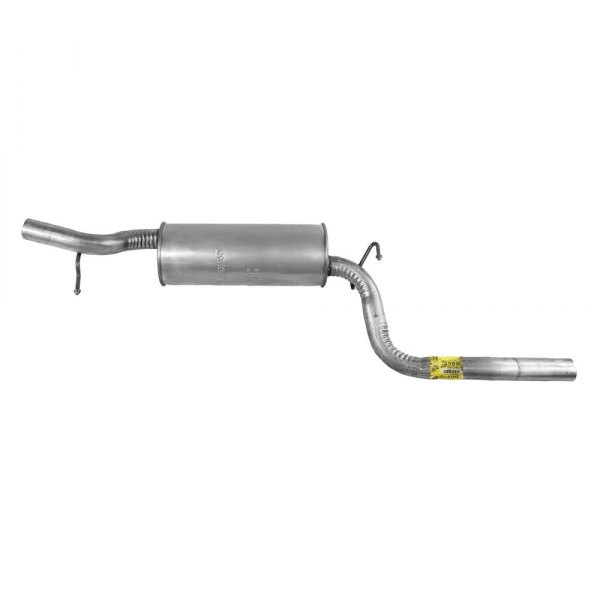 Walker® - Quiet-Flow™ Stainless Steel Rear Round Aluminized Exhaust Muffler and Pipe Assembly