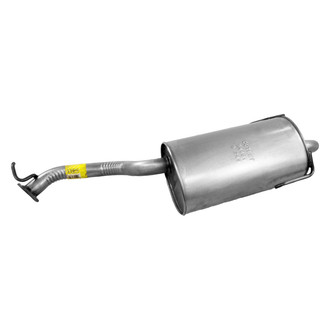 Walker® - Quiet-Flow™ Stainless Steel Oval Aluminized Exhaust Muffler and Pipe Assembly