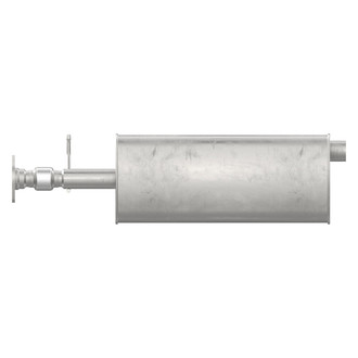 Walker® - Quiet-Flow™ Stainless Steel Oval Aluminized Exhaust Muffler and Pipe Assembly
