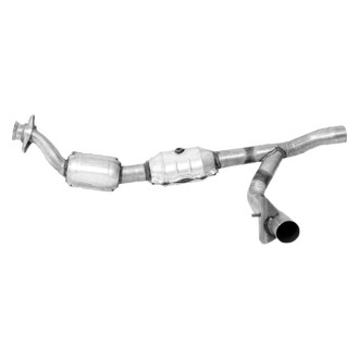 Walker® - Ultra™ Direct Fit Front Round and Rear Oval Body Catalytic Converter and Pipe Assembly