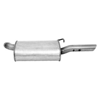 Walker® - Quiet-Flow™ Stainless Steel Driver Side Oval Aluminized Exhaust Muffler and Pipe Assembly