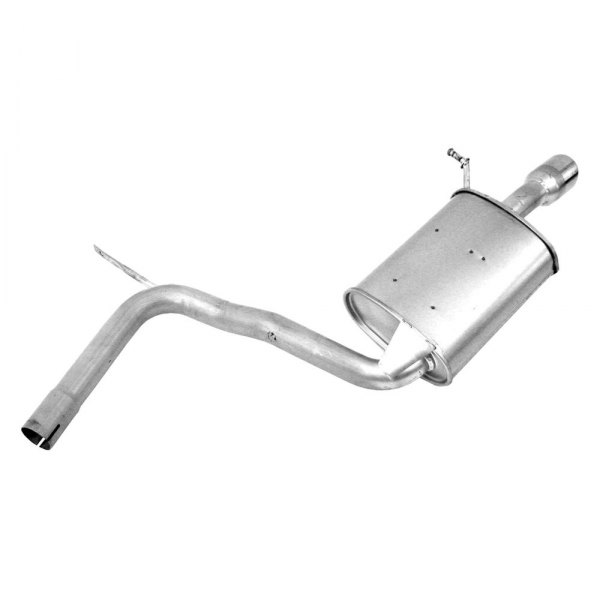Walker® - Quiet-Flow™ Steel Rear Driver Side Oval Aluminized Exhaust Muffler and Pipe Assembly