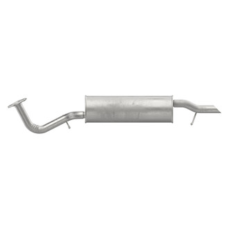Walker® - Quiet-Flow™ Stainless Steel Round Aluminized Exhaust Muffler and Pipe Assembly