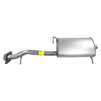 Walker® - Quiet-Flow™ Stainless Steel Oval Bare Exhaust Muffler and Pipe Assembly