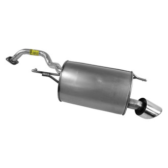 Walker® - Quiet-Flow™ Stainless Steel Driver Side Oval Bare Exhaust Muffler and Pipe Assembly