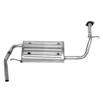 Walker® - Quiet-Flow™ Stainless Steel Oval Aluminized Exhaust Muffler and Pipe Assembly