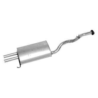 Walker® - Quiet-Flow™ Stainless Steel Oval Aluminized Exhaust Muffler and Pipe Assembly