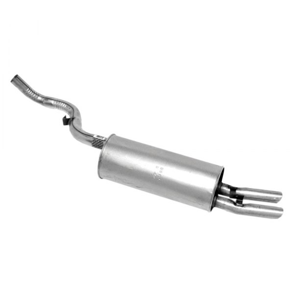 Walker® - Quiet-Flow™ Steel Round Aluminized Exhaust Muffler and Pipe Assembly