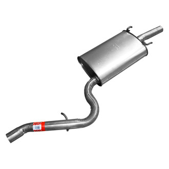 Walker® - Quiet-Flow™ Stainless Steel Oval Aluminized Exhaust Muffler and Pipe Assembly