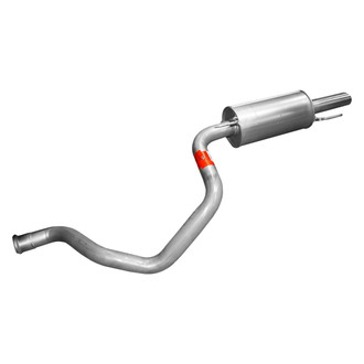 Walker® - Quiet-Flow™ Rear Aluminized Steel Round Exhaust Muffler and Pipe Assembly