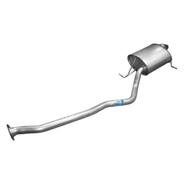 Walker® - Quiet-Flow™ Steel Rear Passenger Side Oval Aluminized Exhaust Muffler and Pipe Assembly