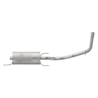 Walker® - Quiet-Flow™ Stainless Steel Oval Aluminized Exhaust Muffler and Pipe Assembly
