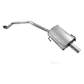 Walker® - Quiet-Flow™ Driver Side Stainless Steel Oval Aluminized Exhaust Muffler and Pipe Assembly
