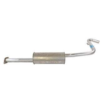 Walker® - Quiet-Flow™ Stainless Steel Round Aluminized Exhaust Muffler and Pipe Assembly