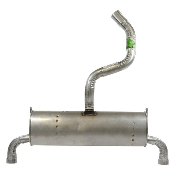 Walker® - Quiet-Flow™ Stainless Steel Oval Silver Exhaust Muffler and Pipe Assembly
