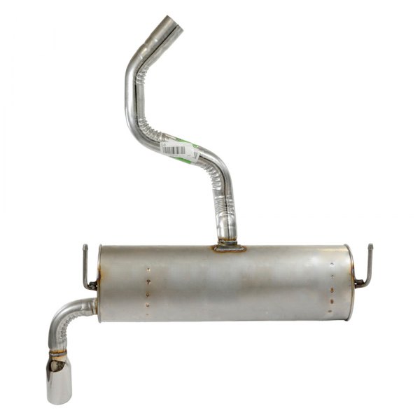 Walker® - Quiet-Flow™ Stainless Steel Oval Silver Exhaust Muffler and Pipe Assembly