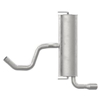 Walker® - Quiet-Flow™ Stainless Steel Oval Silver Exhaust Muffler and Pipe Assembly