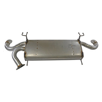 Walker® - Quiet-Flow™ Rear Stainless Steel Oval Exhaust Muffler Assembly