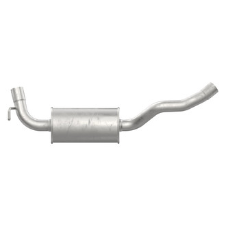 Walker® - Aluminized Steel Rear Round Exhaust Resonator and Pipe Assembly