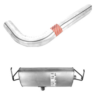 Walker® - Exhaust Muffler and Tailpipe Kit