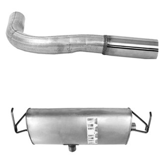 Walker® - Exhaust Muffler and Tailpipe Kit