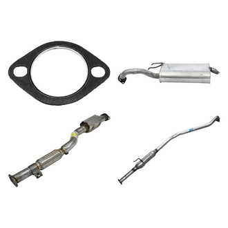 Walker® - 4-Pc Ultra Catalytic Converter and Pipe Assembly Kit