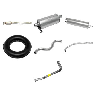 Walker® - 7-Pc Ultra Catalytic Converter and Pipe Assembly Kit