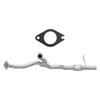 Walker® - Aluminized Steel Exhaust Front Pipe with Exhaust Pipe Flange Gasket Kit